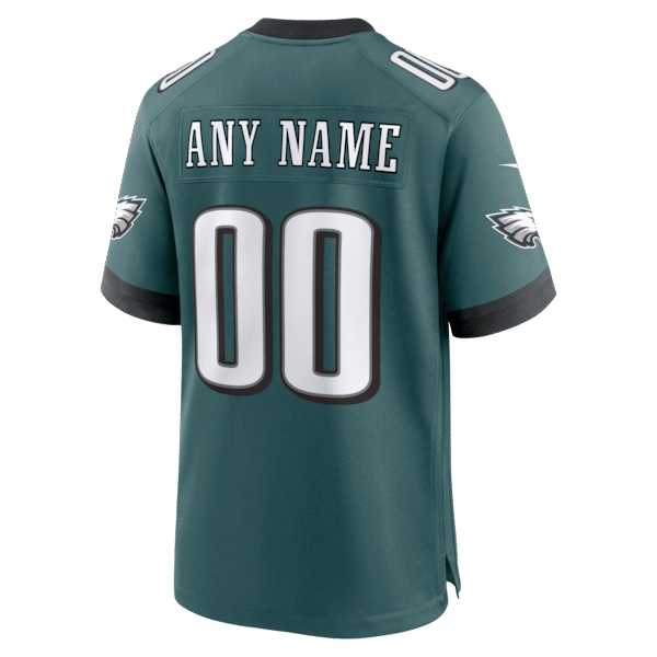 Custom Game Jersey Midnight Green 4