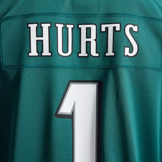 Custom Game Jersey Midnight Green 6