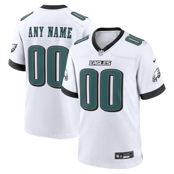 Custom Game Jersey White 2