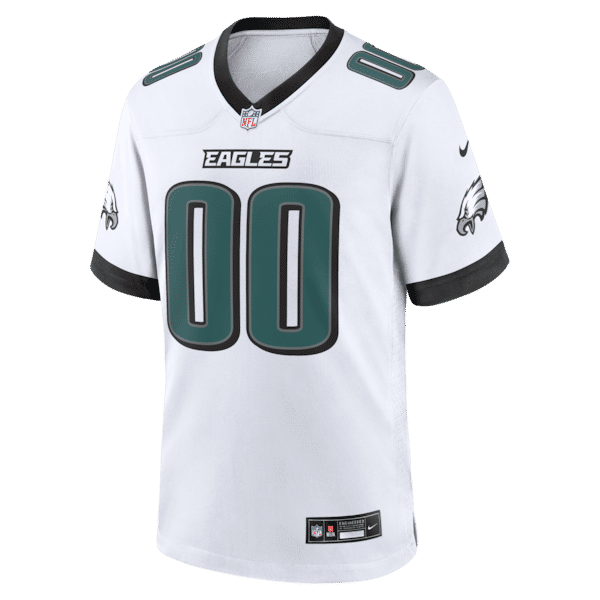 Custom Game Jersey White 3