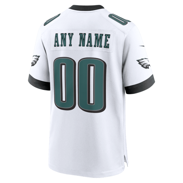 Custom Game Jersey White 4