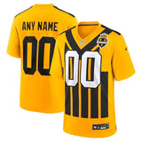 Alternate 1933 Throwback Game Custom Jersey Gold