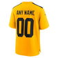 Alternate 1933 Throwback Game Custom Jersey Gold 4