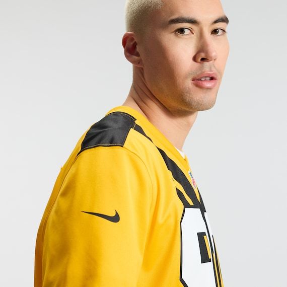 Alternate 1933 Throwback Game Custom Jersey Gold 5