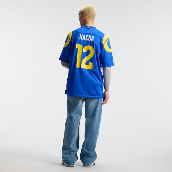Puka Nacua Game Jersey Royal 6