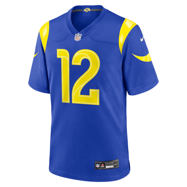 Puka Nacua Game Jersey Royal 7