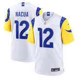 Puka Nacua Game Jersey White