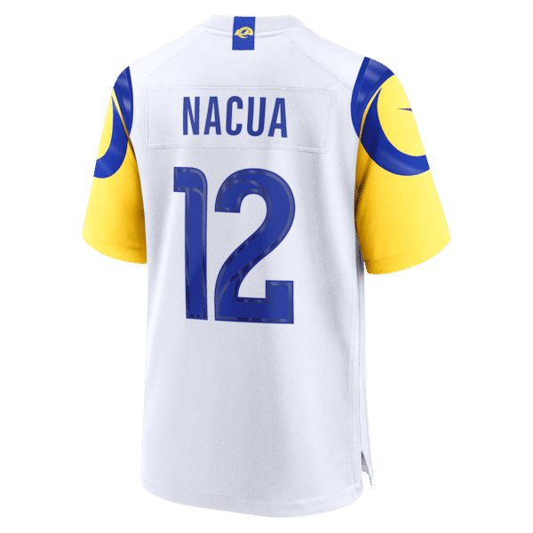 Puka Nacua Game Jersey White 4