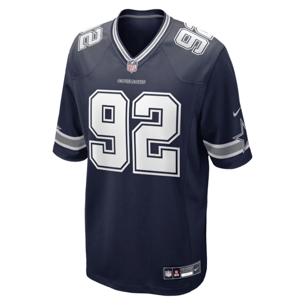 Quinnen Williams Game Jersey Navy 3