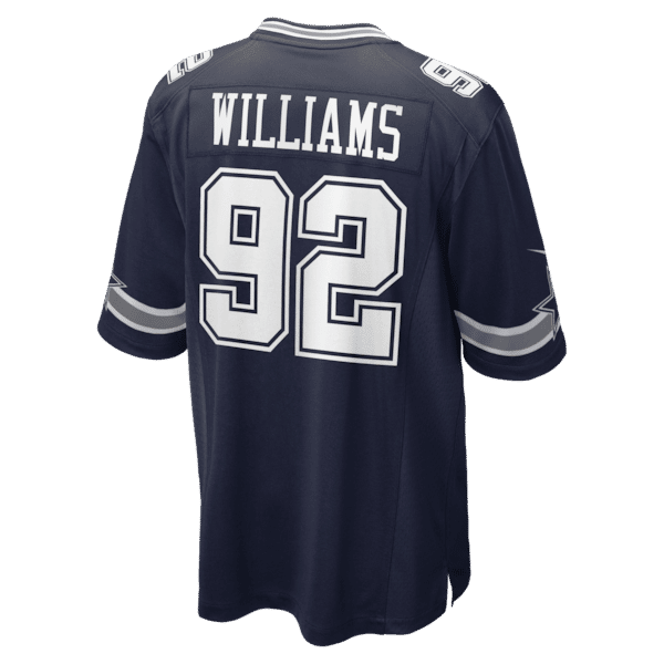 Quinnen Williams Game Jersey Navy 4