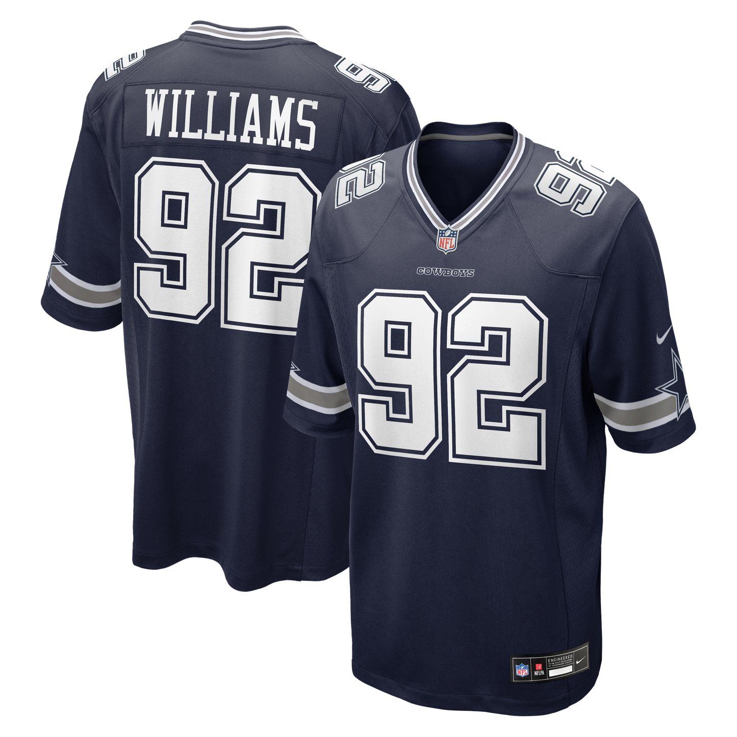 Quinnen Williams Game Jersey Navy 11