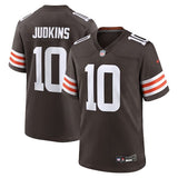 Quinshon Judkins 2025 NFL Draft Game Jersey Brown