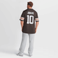Quinshon Judkins 2025 NFL Draft Game Jersey Brown 6