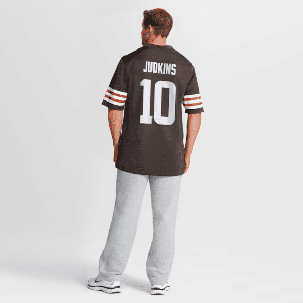Quinshon Judkins 2025 NFL Draft Game Jersey Brown 6