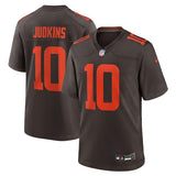 Quinshon Judkins Alpha Dawg Game Jersey Brown