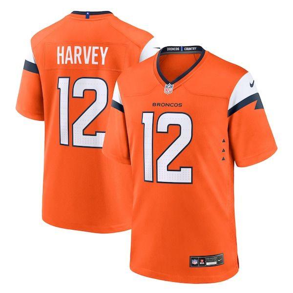 RJ Harvey Game Jersey Orange