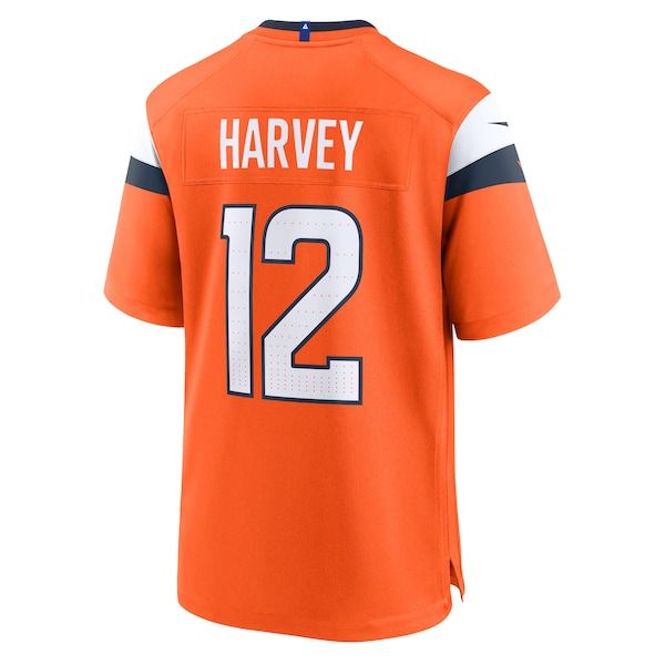 RJ Harvey Game Jersey Orange 4