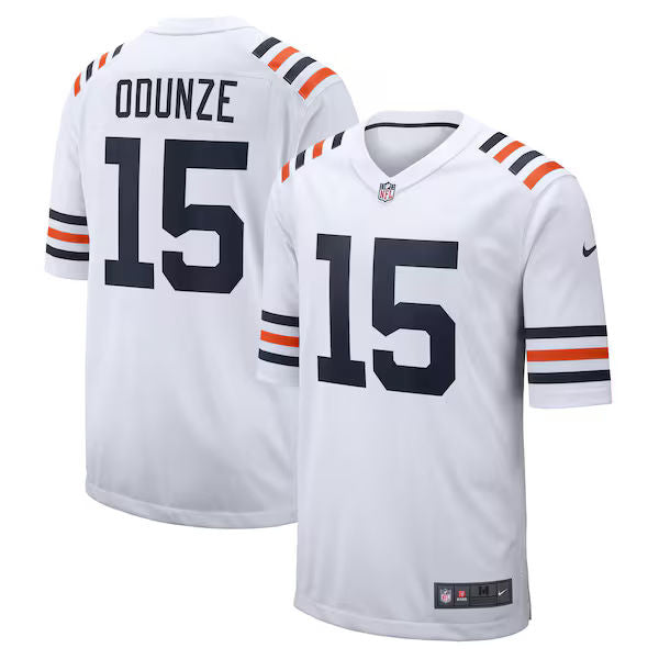 Rome Odunze Alternate Game Jersey White 2