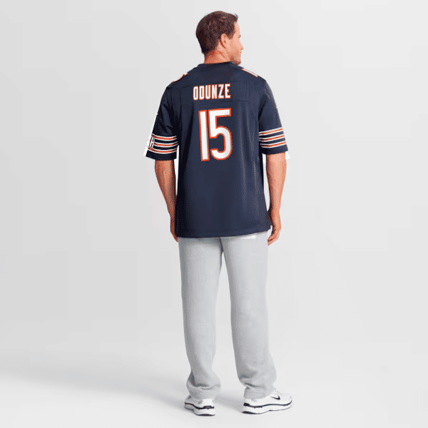 Rome Odunze Game Jersey Navy 9