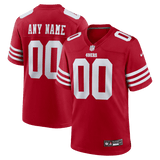 Custom Game Jersey Scarlet