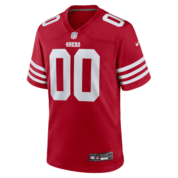 Custom Game Jersey Scarlet 3