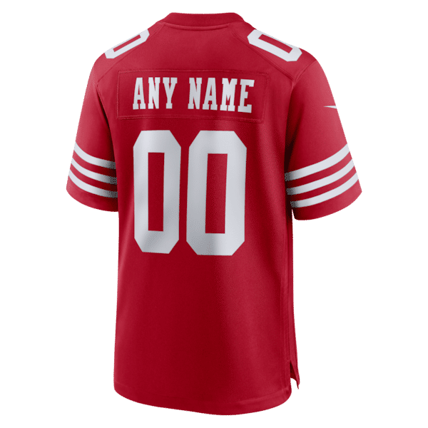Custom Game Jersey Scarlet 4
