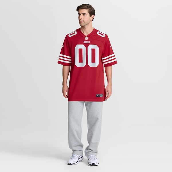 Custom Game Jersey Scarlet 8