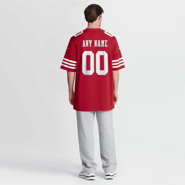 Custom Game Jersey Scarlet 9