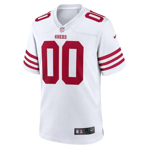 Custom Game Jersey White 3