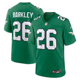 Saquon Barkley Alternate Game Jersey Kelly Green