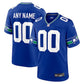 Throwback Custom Jersey Royal 2