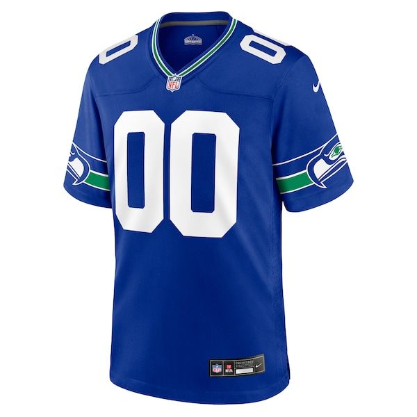 Throwback Custom Jersey Royal 3