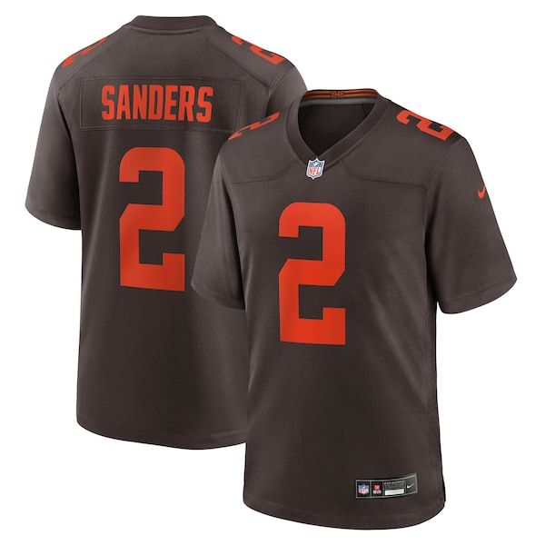 Shedeur Sanders Alternate Game Jersey Brown