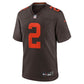 Shedeur Sanders Alternate Game Jersey Brown 3
