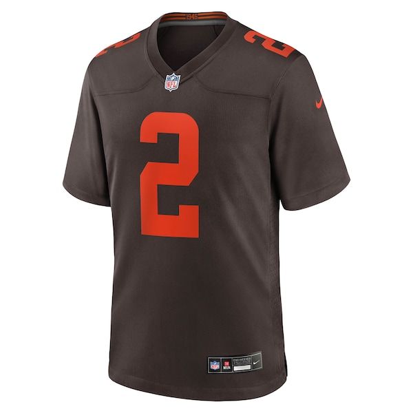 Shedeur Sanders Alternate Game Jersey Brown 3