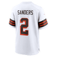 Shedeur Sanders Alternate Game Jersey White 4