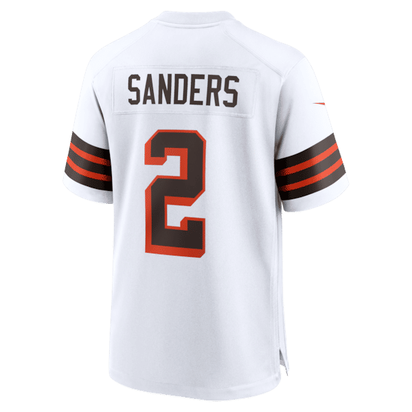 Shedeur Sanders Alternate Game Jersey White 4