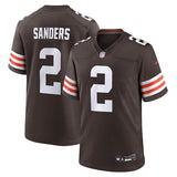 Shedeur Sanders Game Jersey Brown