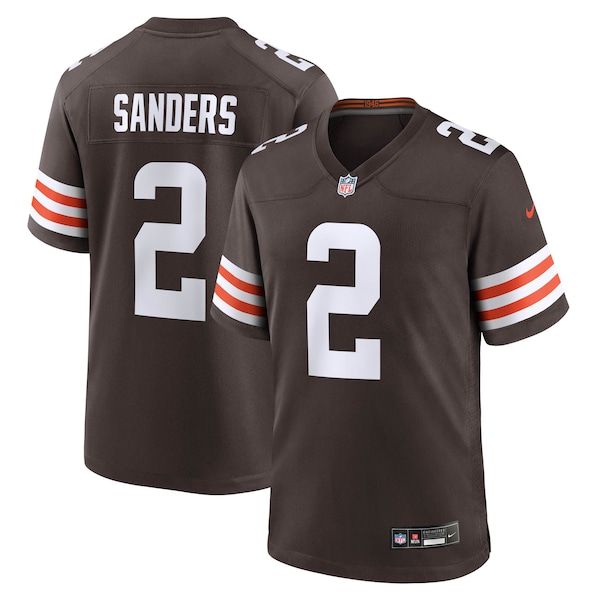 Shedeur Sanders Game Jersey Brown 2