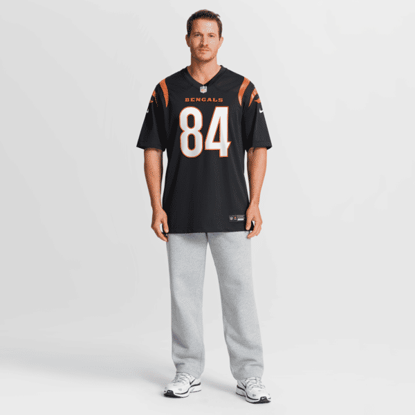 T. J. Houshmandzadeh Team Retired Player Game Jersey Black 8