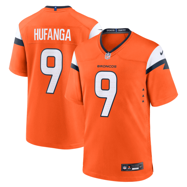 Talanoa Hufanga Game Jersey Orange 2