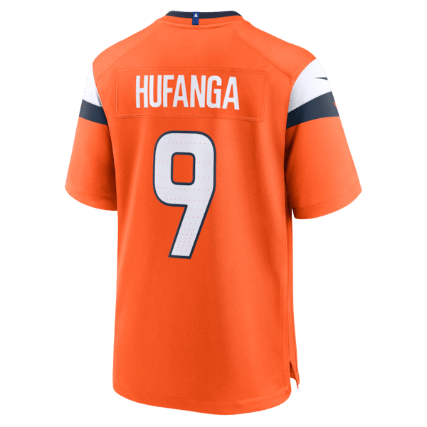 Talanoa Hufanga Game Jersey Orange 4