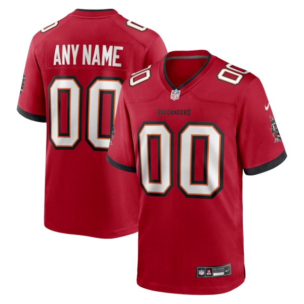 Custom Game Jersey Red 2