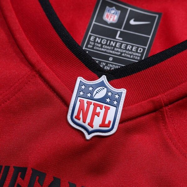 Custom Game Jersey Red 5