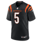 Tee Higgins Game Jersey Black 3