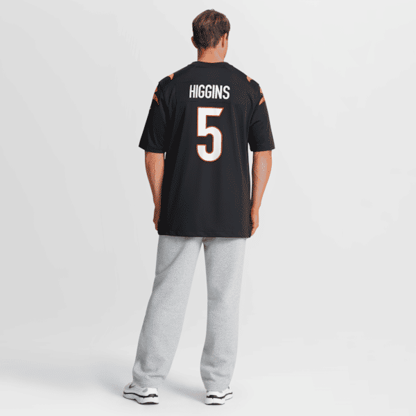 Tee Higgins Game Jersey Black 9