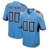 Alternate Custom Game Jersey Light Blue