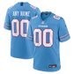 Custom Game Jersey Light Blue