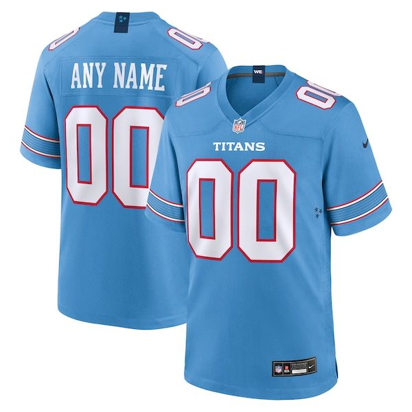 Custom Game Jersey Light Blue 2