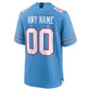 Custom Game Jersey Light Blue 4